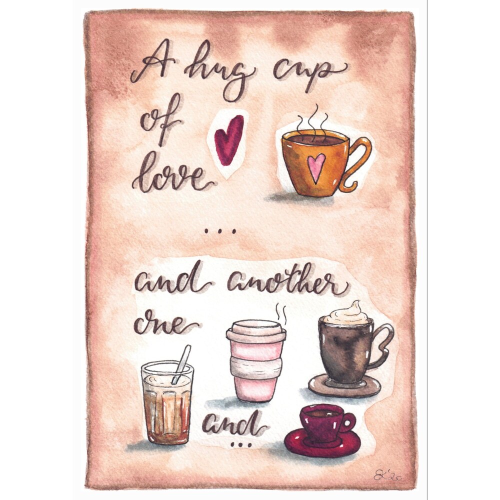 A hug cup of love