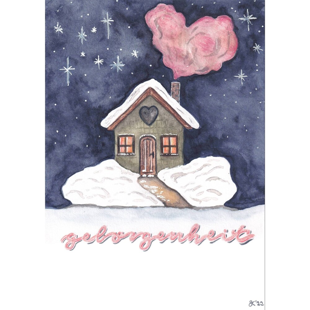 Geborgenheit - Winterhaus